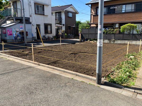 画像:建築条件付売地 三鷹1区画
