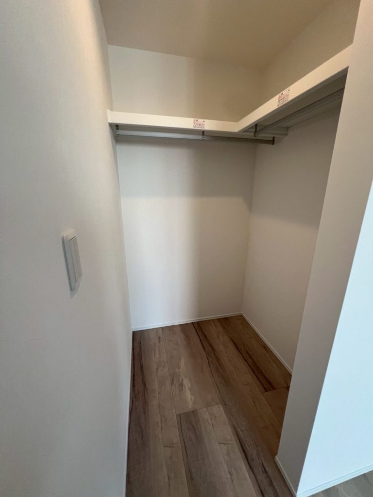 画像:憧れのウォークインクローゼット付き