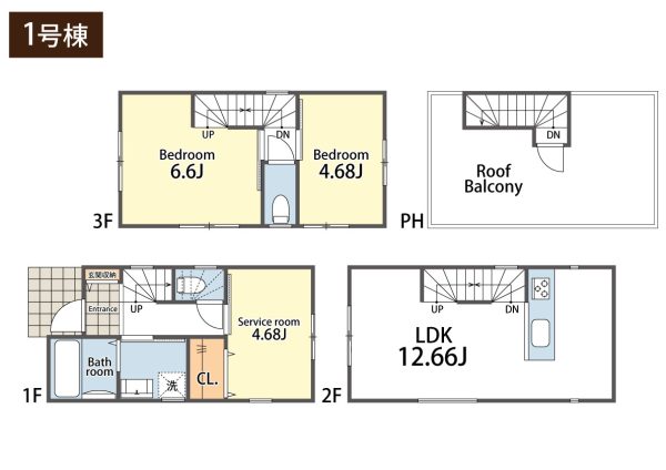 画像:新築一戸建 第2期西新井2棟