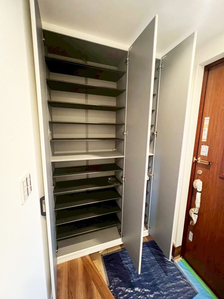 画像:玄関収納です!家族全員分のお履き物がすっきり収納できます
