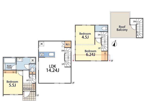画像:新築一戸建 第3期西新井1棟