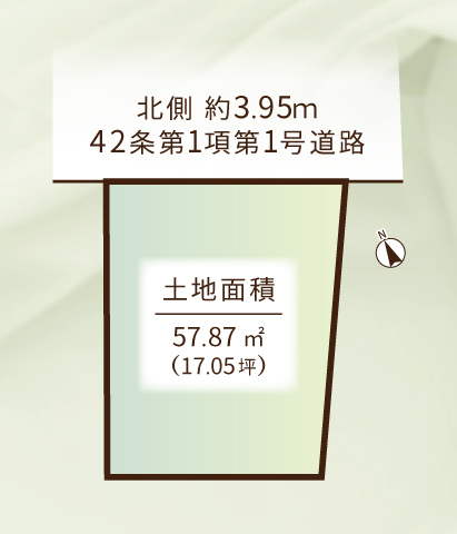 画像:売地 桜新町1区画