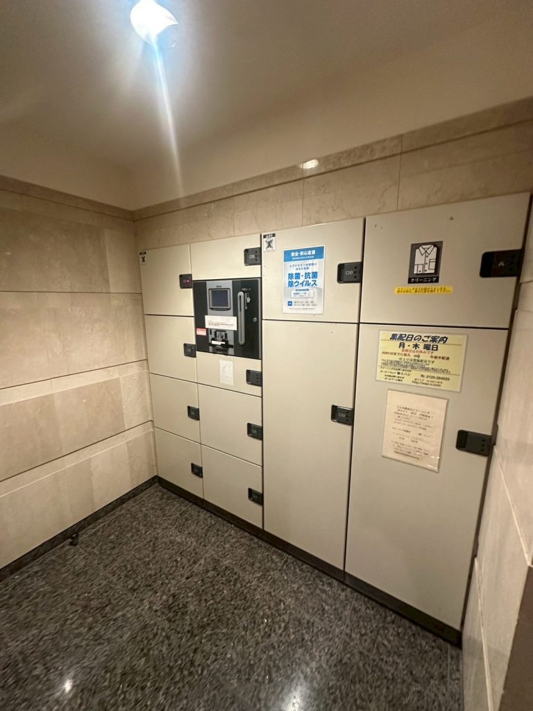 画像:宅配ボックス付きで不在時の荷物受け取りも便利です♪