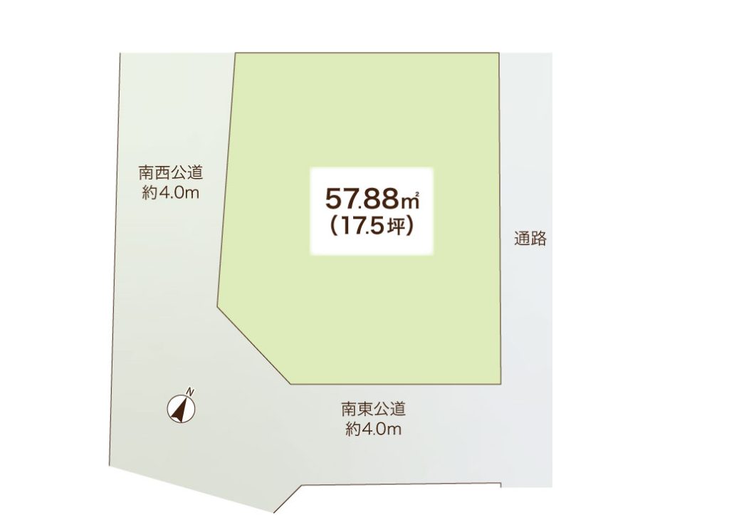 画像:区画図