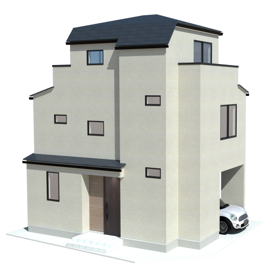 画像：新築一戸建　六町1棟